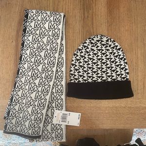 Michael Kors hat and scarf set